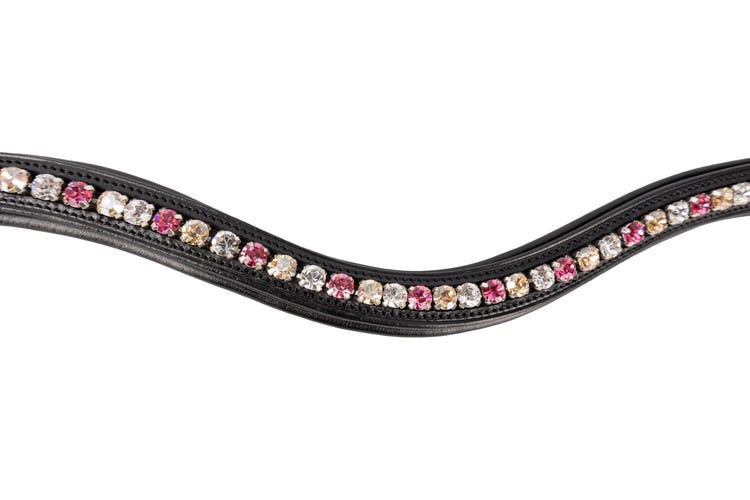 ProPresicce Signature Curved Diamante Browband by Hy Equestrian image 2